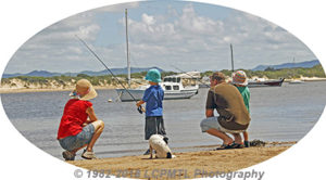 Family Fishing Lewis A Collins Photographer and Stock Images